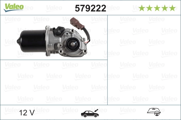 579222 VALEO Motor del limpiaparabrisas