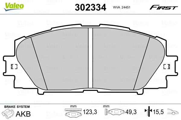 Pastillas freno delanteras Toyota Prius  desde 28,18 €