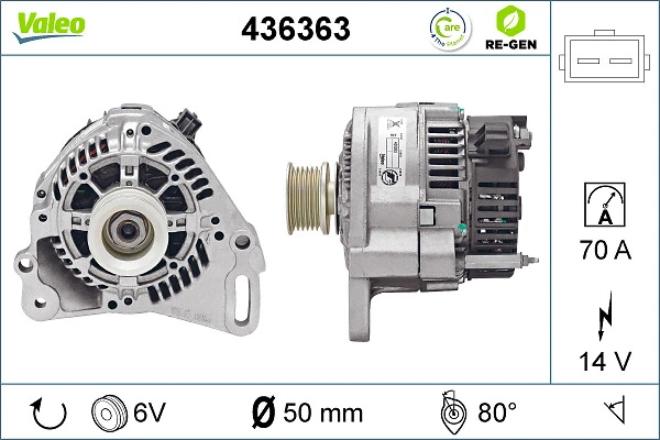 51261019281 MAN Alternador de coche