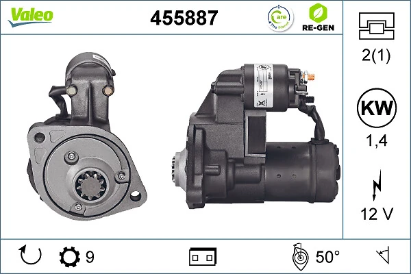 Comprar 455887 VALEO Motores de arranque