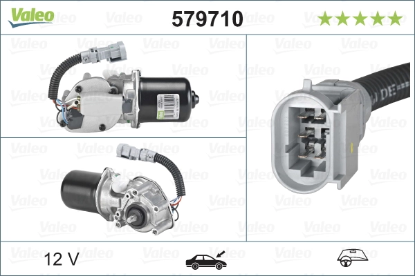 Comprar 579710 VALEO Motor limpiaparabrisas