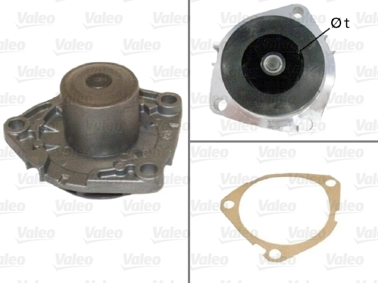 Bomba refrigerante coche Alfa Romeo 147  (2001-2010)
