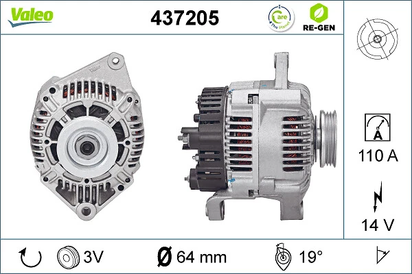 Comprar 437205 VALEO Dynamo
