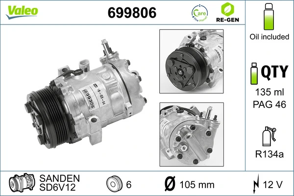 Comprar 6854001 General Motors Compresor de aire acondicionado coche