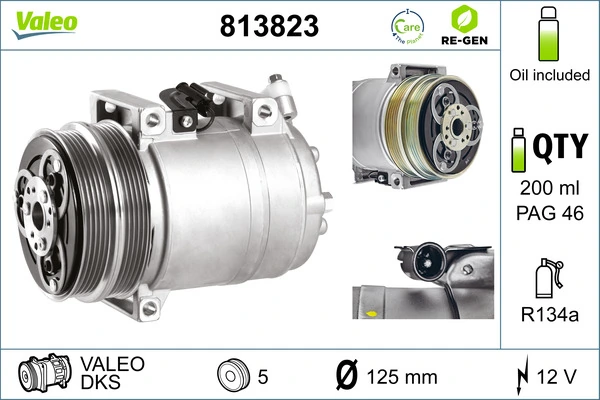 Compresor climatizador para Ford Kuga I CBV
