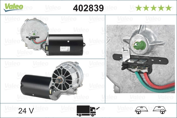 Comprar 402839 VALEO Motor limpiaparabrisas