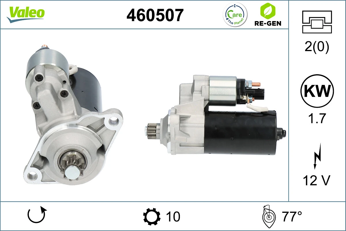 Comprar 460507 VALEO Motores de arranque