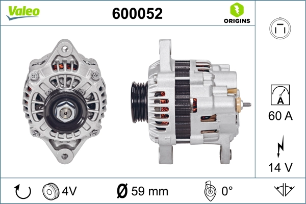 Comprar 600052 VALEO Dynamo