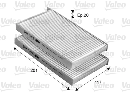 Filtro de polen H-1 STAREX  bus (2007-2026) original desde 10,05 €