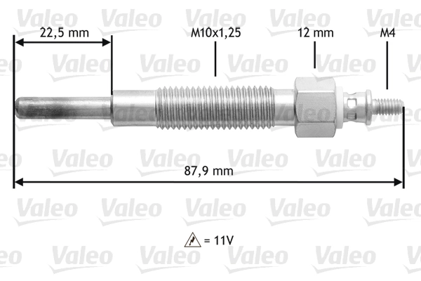  Bujía de precalentamiento Mitsubishi Colt 3