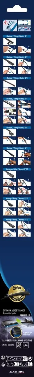 Escobillas delanteras VALEO 577720 precio, desde 28,62 EUR