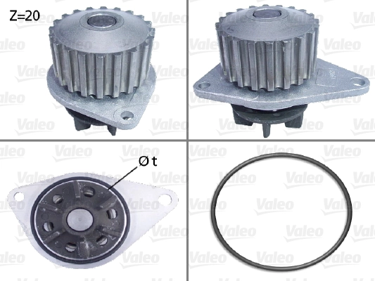 Motor de agua ZX  hatchback (1991-1997) original desde 29,76 €