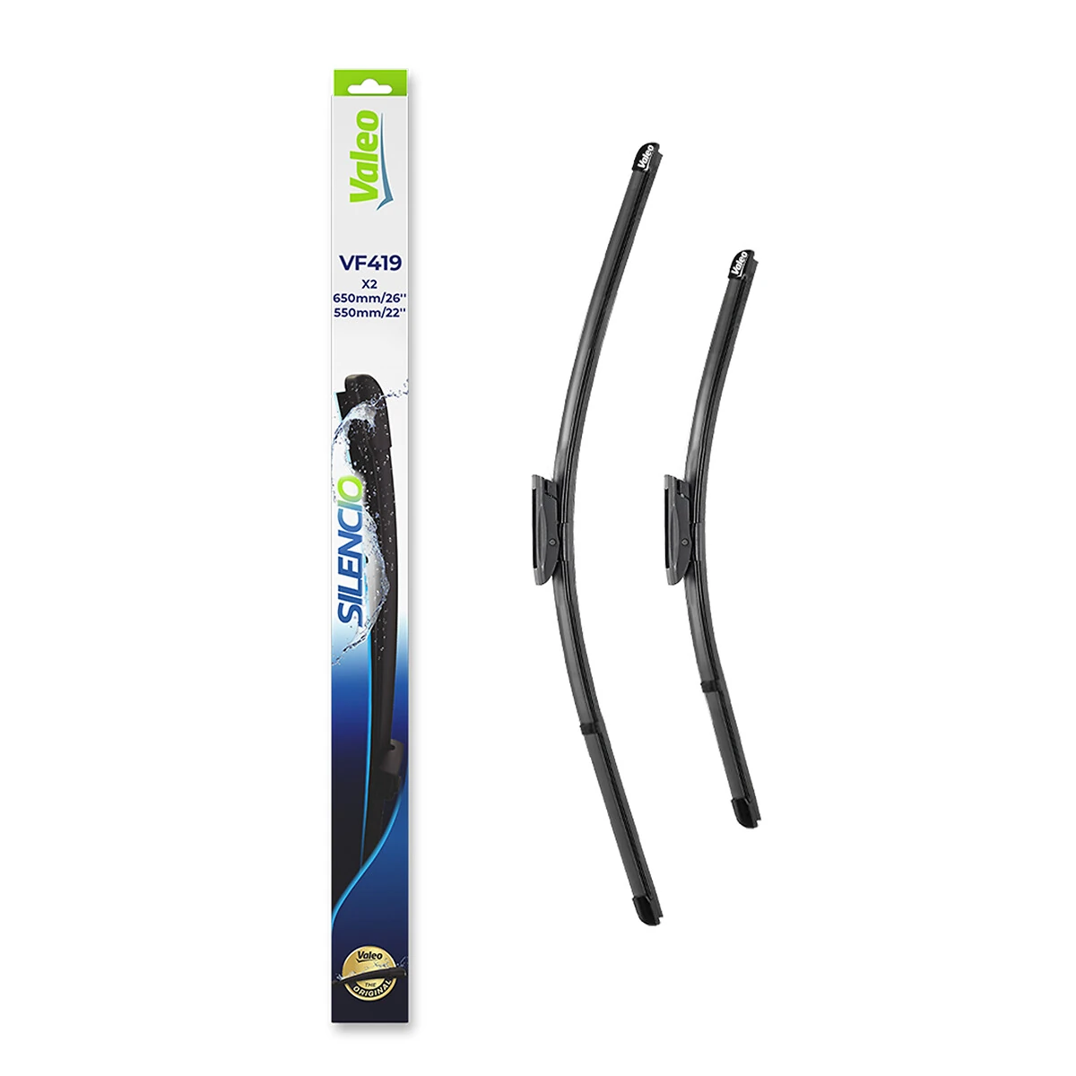 Escobillas Limpiaparabrisas delanteras Renault Scenic II (2003-2009)