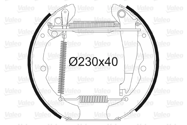 Kit de zapatas de frenos de tambor, con cilindros, completo Audi 100  (4A5)