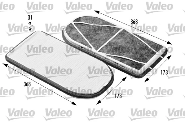 Precio del repuesto Filtro habitáculo 7 sedán