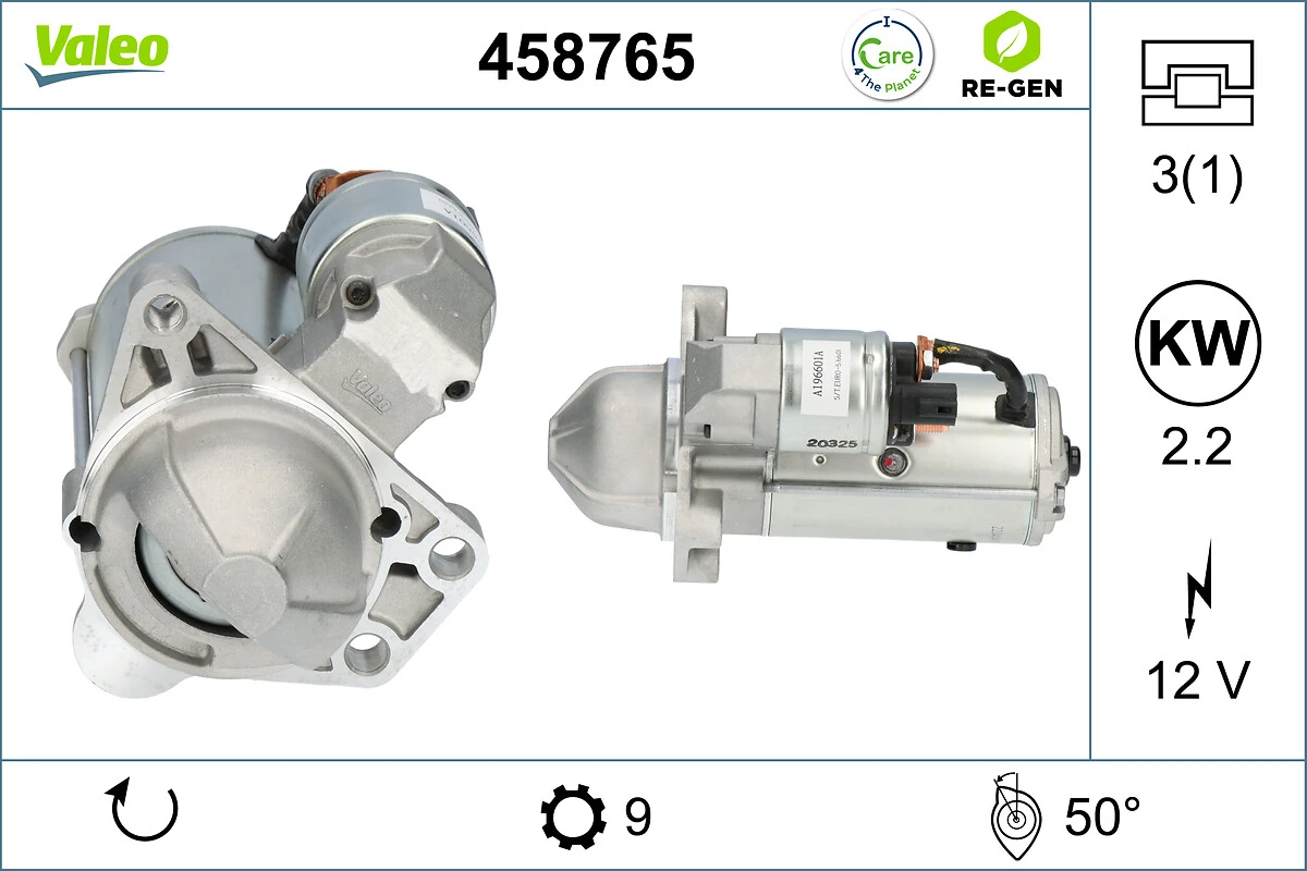 Comprar 458765 VALEO Motores de arranque