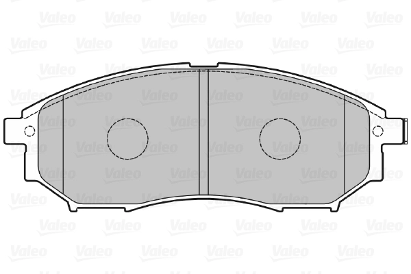 Pastillas de freno delanteras para Nissan Navara (D40)