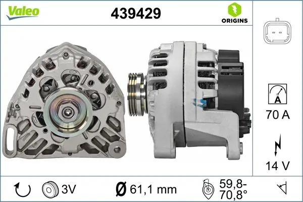 Comprar 439429 VALEO Dynamo