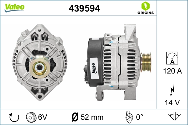 87592254 Case Alternador de coche