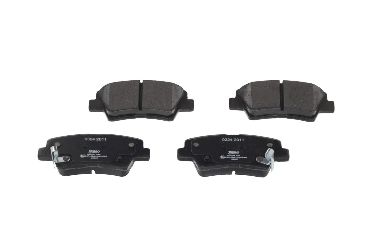 301301 VALEO Pastillas freno traseras
