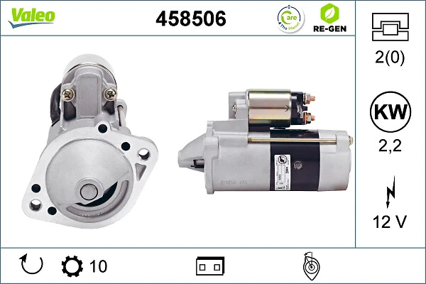 Comprar 458506 VALEO Motores de arranque