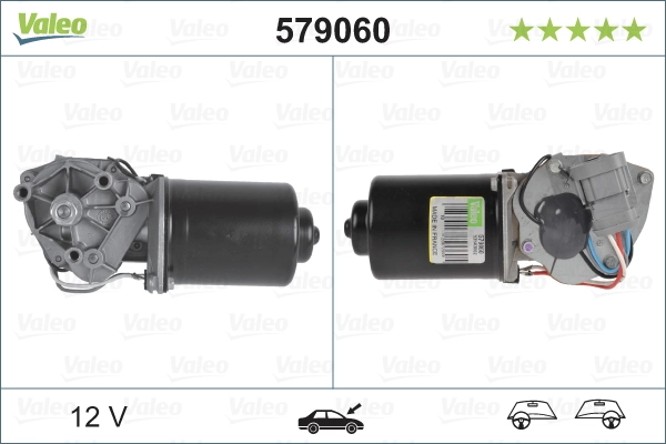 Motor del limpiaparabrisas Renault Clio I hatchback (BC57, 5357) (1990 - 1998) precio, desde 47,92 EUR