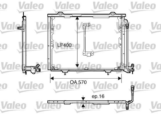 Comprar Condensador de aire acondicionado Mercedes C  W202 a bajo precio