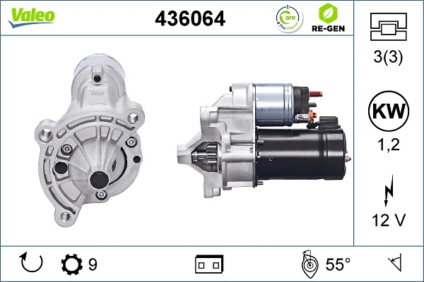Comprar 436064 VALEO Motores de arranque