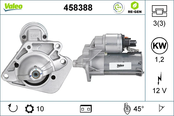 Comprar 458388 VALEO Motores de arranque