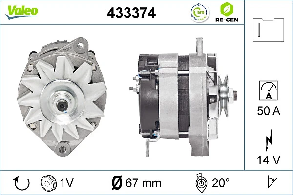  Alternador Peugeot 505 