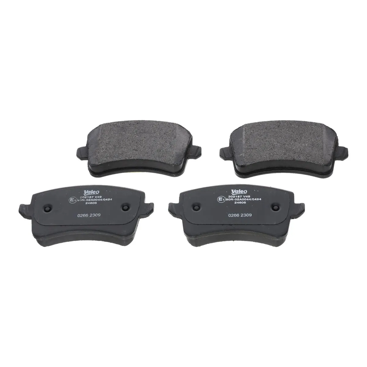 302157 VALEO Pastillas freno traseras