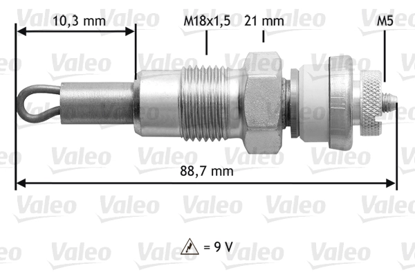 Bujía de precalentamiento Denso DG128