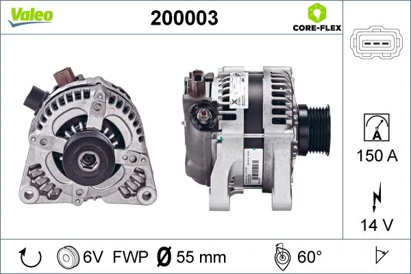 Comprar 200003 VALEO Dynamo