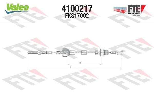 Cable embrague Opel Corsa (S83)
