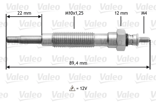  Bujía de precalentamiento Mitsubishi Lancer 3