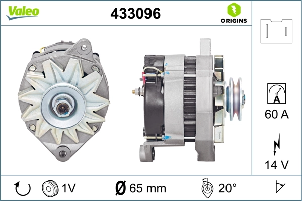 Comprar Alternador Renault 19 II B53, C53
