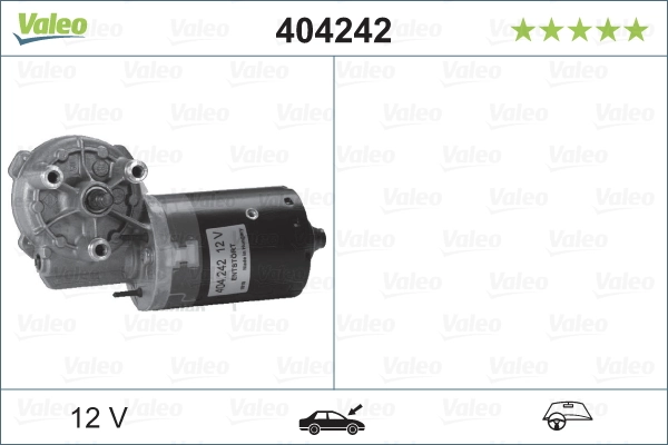 Comprar 404242 VALEO Motor limpiaparabrisas
