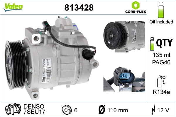Compresor de ac Mercedes 9160816