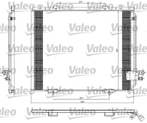 Aire acondicionado capacitor Mercedes E sedán (W210) (1995 - 2002) precio, desde 60,98 EUR