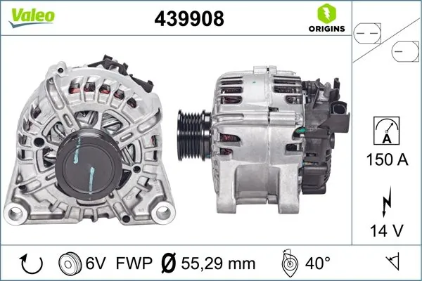 Alternador del motor Peugeot/Citroen 1648233080 precio, desde 63,52 EUR