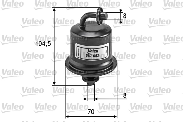  Filtro de combustible Suzuki Alto 3