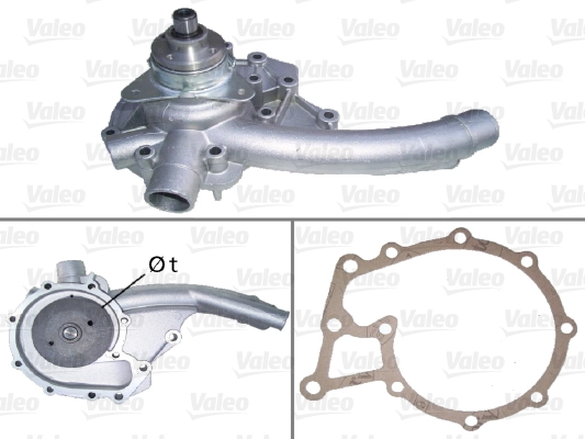  Bomba de agua SsangYong Actyon 