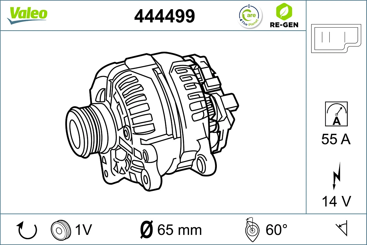Alternador 0986033188 Bosch