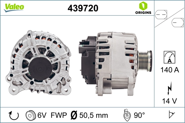 440921 VALEO Alternador de coche