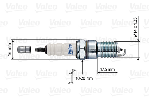 Bujía de ignición para Ford Escort V GAL
