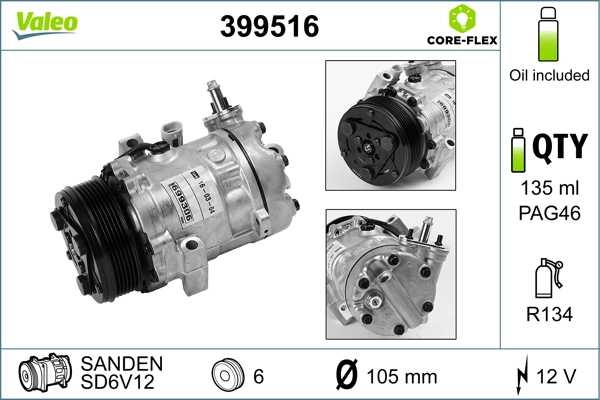 Compresor de ac Opel Astra G
