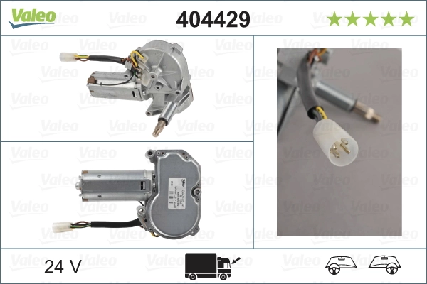 Comprar 404429 VALEO Motor limpiaparabrisas