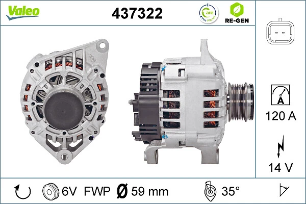  Alternador Volvo S40 1