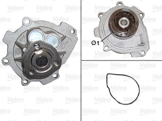 Bomba de refrigeración Chevrolet Cruze  (J300)