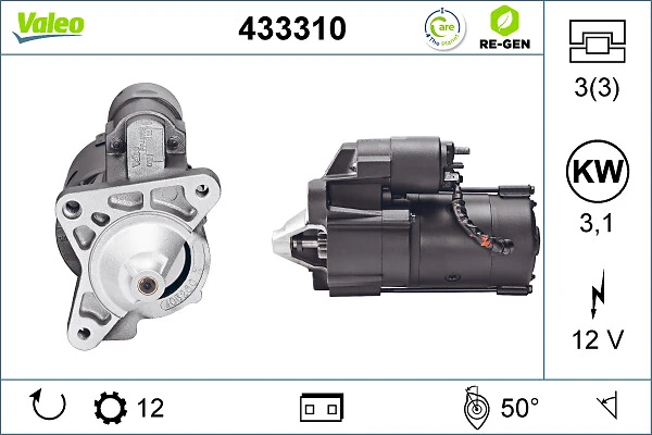 Comprar 433310 VALEO Motores de arranque